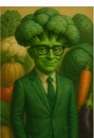 Antonio Brocolio #broccoli #antonio #funnyvideo #veggieman #foryou #fyp #humor #memes #greensuit #ve — AI fruit video by @cloudlando