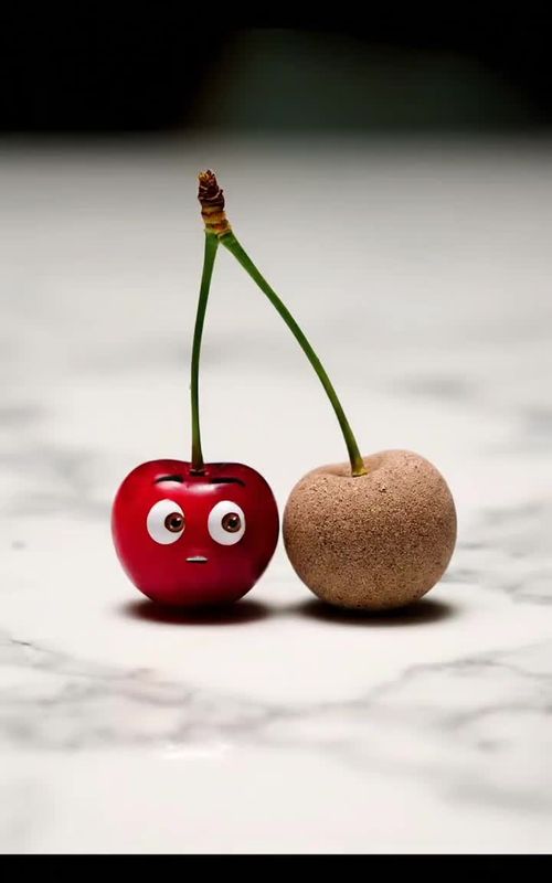 Fruits Vs Sand - Ep 2 #asmr #fruits #asmrtiktoks #viral #fyp  — AI fruit video by @asmrworld063