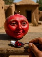 asmr fruits eating fruits #asmr #ai #asmrsounds #likes #foryou — AI fruit video by @asmraigenrate
