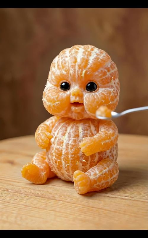 Orange Eating ASMR 🍊 #aiasmr #satisfyingvideo #eating #asmr #fyp  — AI fruit video by @yum.bubs