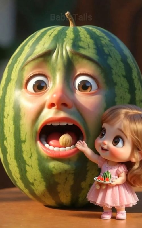 Fruits Eating Fruits || Food ASMR || ASMR Videos #fyp #fruits #asmr #satisfy #BabaTails  — AI fruit video by @baba.tails
