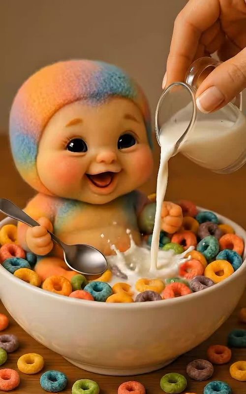 Funny baby Asmr satisfy fruit video  .  .  .  ..  #funnybabyvideos #sweetbaby #littleangel #ramadhan — AI fruit video by @babysmile_11