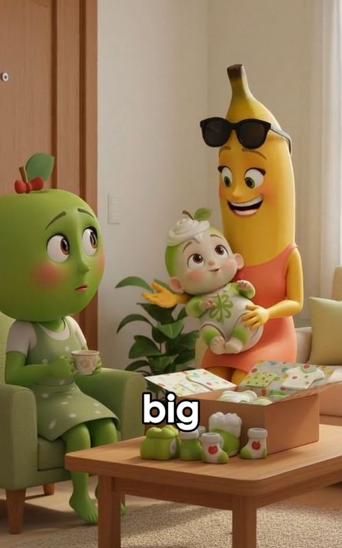 PART10: Yogurt, Strawberry and Appleina, Bananita Series, Fruitstory  #aistory #aianimation #storyti — AI fruit video by @overcookmyself