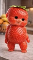 Ai asmr strawberry dance. #AIASMR #fyp #foryou #viral #satisfyingvideo — AI fruit video by @sunprngcd71