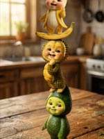 Trái Cây Baby Dance🍌🥑 . Hoa Quả Nhảy Múa #AIfruit #Babydance #AIdance #traicaynhaymua #dancingfrui — AI fruit video by @sm.healthy.ai