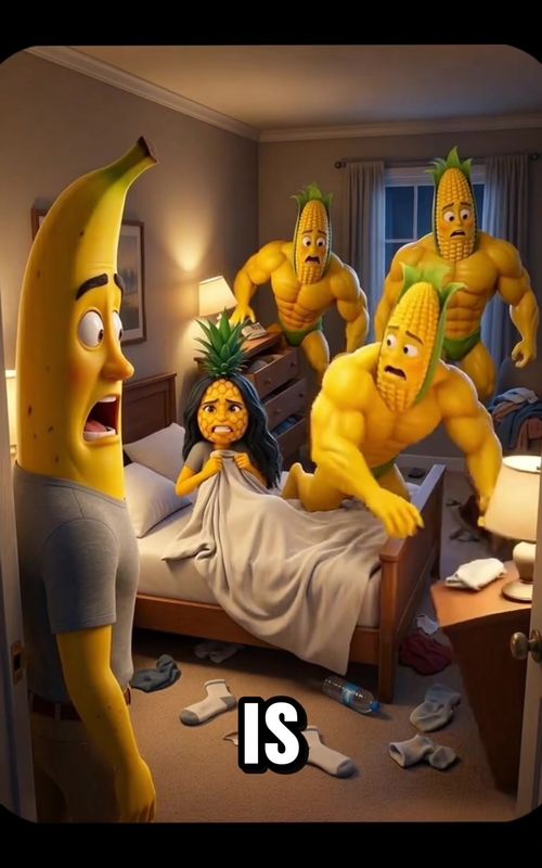 Banana part 2 #fruitstory #fruitdrama #fruitloveisland #aifruit #fruit  — AI fruit video by @andreabarreros