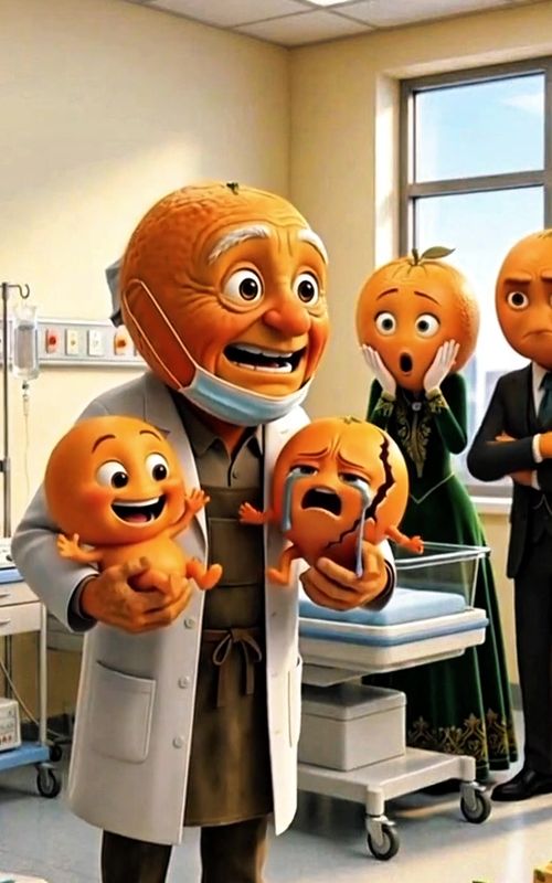 Part 1 orange family #foodstory #aistory #revenge #brainrot #fruitstory  — AI fruit video by @oddcases1