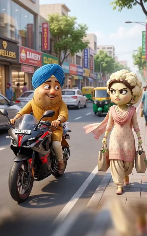 Allo and goobi sad story 😭💔 #talkingfood #allo #goobi #funnycartoon #aicharacters  — AI fruit video by @aiindustry0
