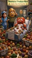 Tomato gave birth to so many babies 👶 part 1 #aidrama #vegetablestories #aifruitstory #foryoupage # — AI fruit video by @cartooncommunity3