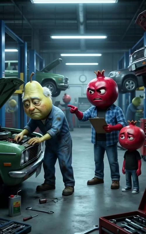 Part 1 | #storytelling #fruitdrama #aistory #aianimation #fruitstory  — AI fruit video by @storyloop.a1