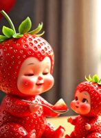 Funny Baby Asmr eating fruit video  . . . . . #baby #tikok #smileface #babe #jellyfruit #asmrbaby #f — AI fruit video by @babysmile_11