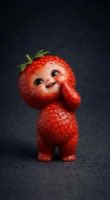 Cute baby strawberry dance 🍓 💃 #babyfruit #babytiktok #aifruit #aidance #aibaby  — AI fruit video by @lulumelontv