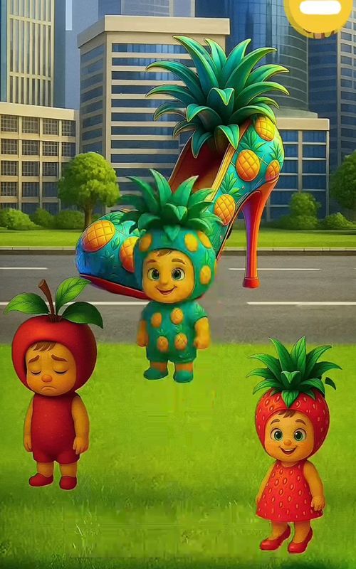 Baby Fruit Cartoons 😋 😍 💕 ♥ ❤ 💓 😋 😍 💕 ♥ ❤ 💓  #funny #baby #cartoon #videos #learning  — AI fruit video by @cartoonboxx10