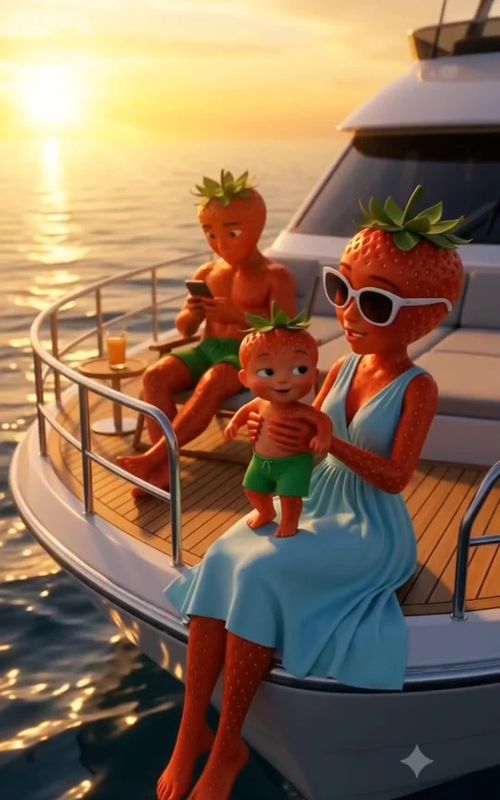 Fruit story video / story video #fruits #fruitstory #storytelling #fruitvideos #trending  — AI fruit video by @conanuk1