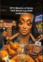 EP 9: Mama Tung Tung enjoys Korean food after watching the Mexico vs Korea World Cup match #mamatung — AI fruit video by @mamatungtungmukbanger
