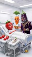 part 1 three eyes baby 🍼#aividoes #viral #viralvideo #aivegetablevideo  — AI fruit video by @ai_cat489