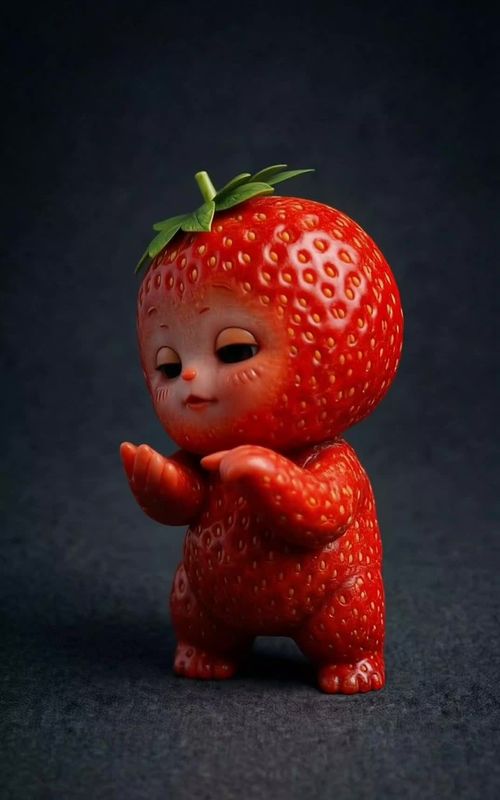 Cute baby strawberry needs leave 😫 🍓 #aibaby #aidance #dancingbaby #babytiktok #babydance  — AI fruit video by @lulumelontv