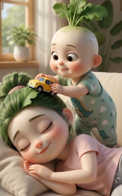 Emotional Vegetables Story 😭🥺🥺 #Aloostory#Aistory#FruitDrama#Trending Now #tiktokgrowthchallenge  — AI fruit video by @veggiecartoonworld