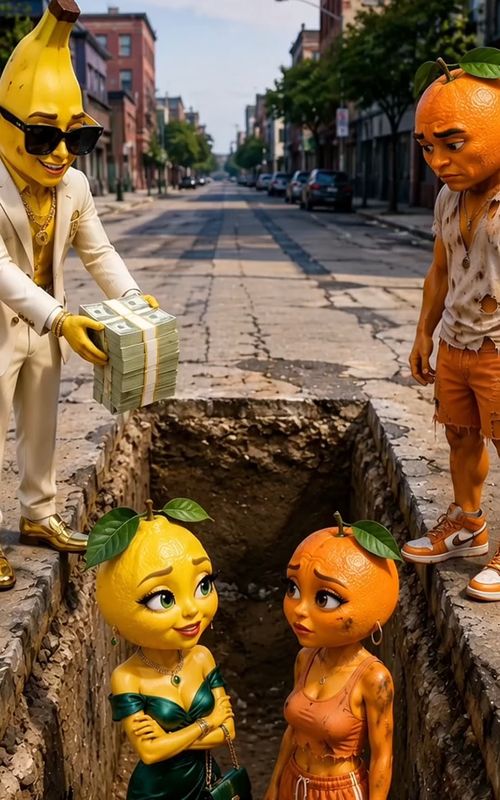 😭😱#fruitanimation #talkingfruits #pixarstyle #familydrama #emotionalstory  — AI fruit video by @bananitoworld