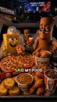 EP 34: Pizza hut and KFC with a special guest! What do you want me to review next? 👇 100% original  — AI fruit video by @mamatungtungmukbanger