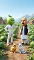 Jadoiiiii biliii mili alo ko 😱😱#FruitStory #TalkingFruits #tiktokgrowthchallenge #EmotionalStory # — AI fruit video by @aiworldland