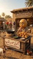 Part 1 alu ki kismat chamki boss ko samosy pasnd aa gae  #creatorsearchinsights #aivegetable #creati — AI fruit video by @mr.metha.alu