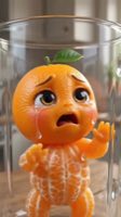 Sad orange fruit baby story #fruitbaby #fruitbabieseating #fruitbabydance #fruitbabydancing #foryou — AI fruit video by @fruit_dancing3