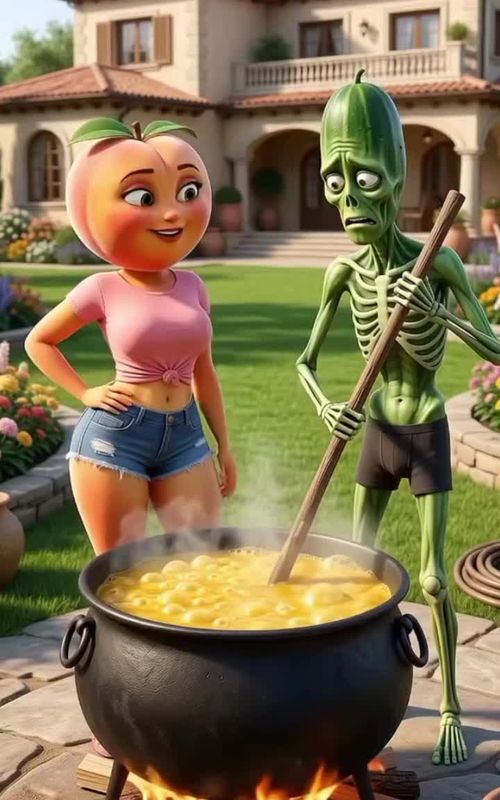 Emotional Fruit Stories, Animated Fruit Drama, Funny Fruit Family #fruitstory #animation #emotional  — AI fruit video by @oddtalesai