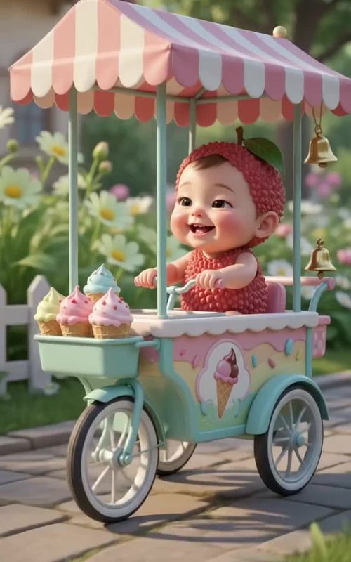 Cute Baby Fruits Eating Their Favorite Fruits!  | AI 3D Animation #Shorts #BabyFruit #CuteBaby #Frui — AI fruit video by @user197526679