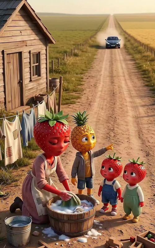 She Had Nothing Left, But Still Helped A Stranger #fruitstory #fruitdrama #aifruit #foodstory #aisto — AI fruit video by @emotionalfruits7