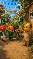14 اگست پر آم کو بچوں کے تانے  #creatorsearchinsights  #aifruit #fruitanimation #cartoonstory #aisto — AI fruit video by @user646765706