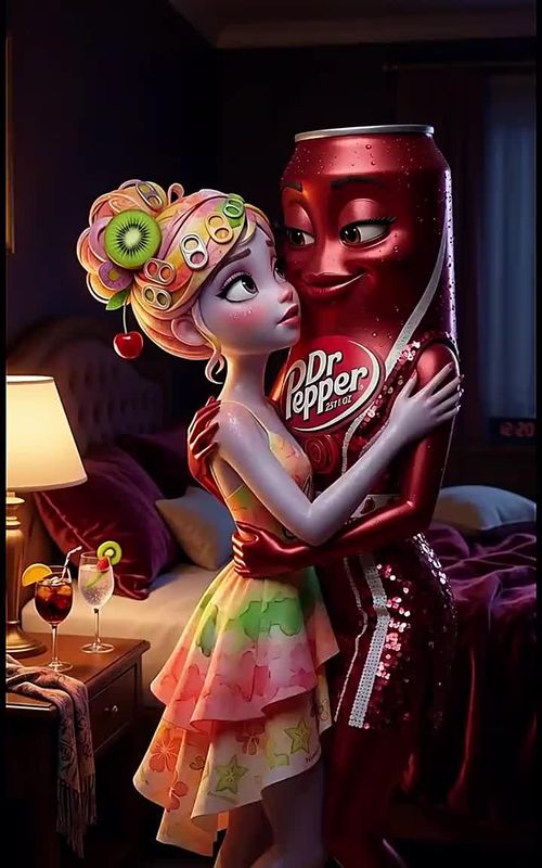 Stories about drinks - Episode 4 #ai #fruitstory #fruitloveisland #fruit #tiktokgrowthchallenge  — AI fruit video by @animix260