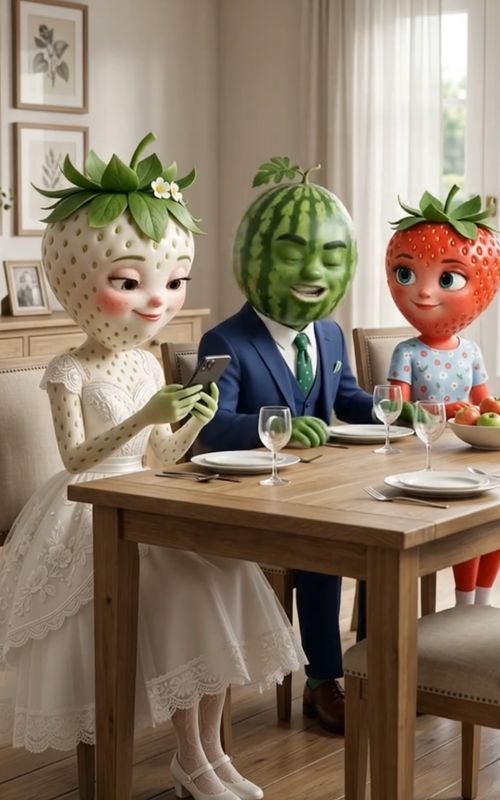 fruit drama story treasure farm ai fruit drama story treasure chest AI mafia character fruit memes f — AI fruit video by @juicydramatv