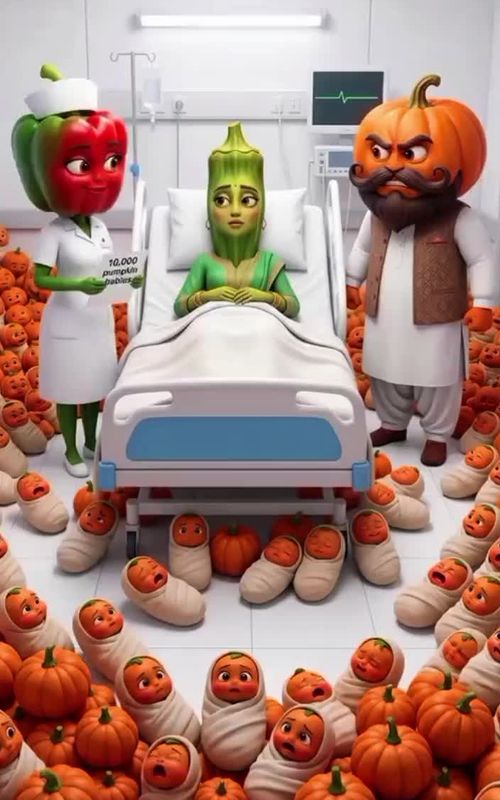#viralvideo #VegetableAnimation #KidsCartoon #CuteAnimation #viralvideo  — AI fruit video by @sabziqueen1