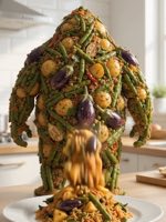 This VIP Undhiyu Character Finally Loses Control 😂💨🔥”#Undhiyu #FoodCharacter #ViralFoodVideo #AIF — AI fruit video by @crazyfoodai0