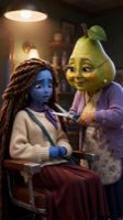 [[ Part 2 ]] Long Hair Girl What happened next 🔚💯 #emotionalstory #trending #storytime #fruitdrama — AI fruit video by @fruitsstory4