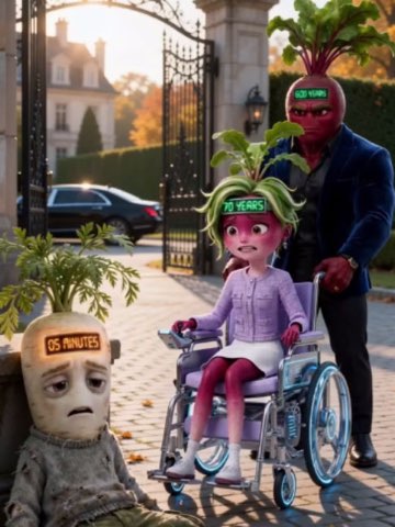 #fruitstory #fruitanimation #fruitaidrama #sadstory #trend — AI fruit video by @micropetadventures