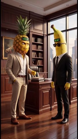 part 3 | #fruitdrama #aifruits — AI fruit video by @weryluxe