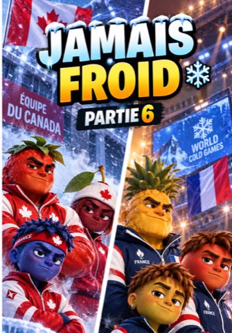 Les championnat du monde début pour kiwi 🥝 #fruit #fruitstory #histoire #fyp — AI fruit video by @laligue.off