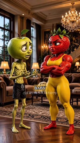 Ultimate Transformation 🔥 #stories #storytime #fruitstory #sadstory #foodstory — AI fruit video by @fruitstory079