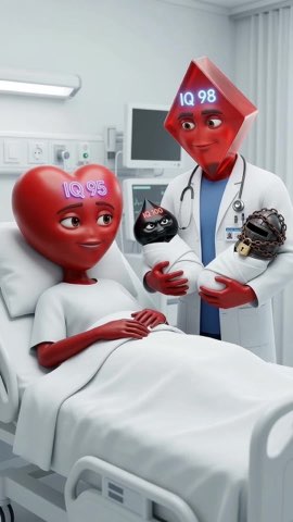 Yo, which card suit is hiding under the mask man? #aivideo #ai #aistory — AI fruit video by @juicy.drama.ai