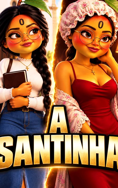 A Santinha. PARTE.1 #frutas #frutasfalantes  — AI fruit video by @oliveypxg9a