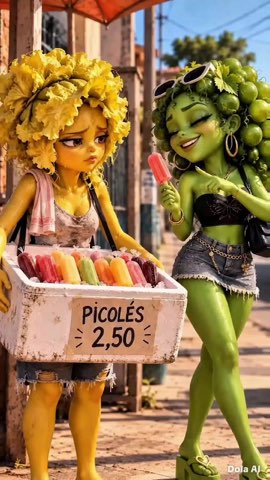 parte 1 / Mãe Doente Precisa de Remédio 😭 #fruity #brazil #histoire #drama #animation — AI fruit video by @fruitssambaparty