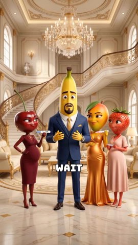Who will give bananito a son?🍌🤔 #emotionalstory #fruit #sadstory #aistory #animation  — AI fruit video by @infinite.tales17