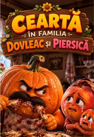 Ceartă în familia Dovleac și Piersică #fruitstory #story #fruitdrama #brainrot #fruits — AI fruit video by @bananarobi