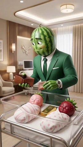 Ai Watermelon Story #ai #fruit #viral #fyp #story — AI fruit video by @aistoryvideos111