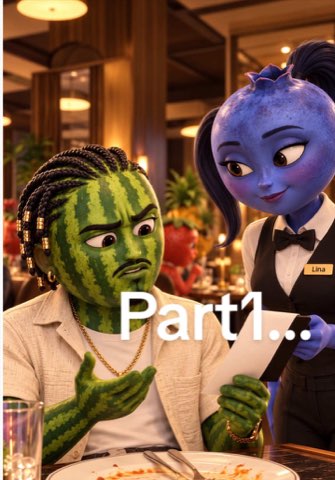Strawberina le traite mal parce qu’il a perdu son travail😩#fruitstory #fruitdrama #histoiredefruit  — AI fruit video by @.talebox8