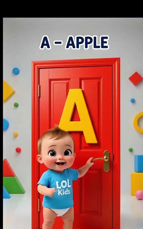 AI English Learning Baby Cute AI baby learns English in the most adorable way! 👶✨📚 Watch till the  — AI fruit video by @zimalenglishai