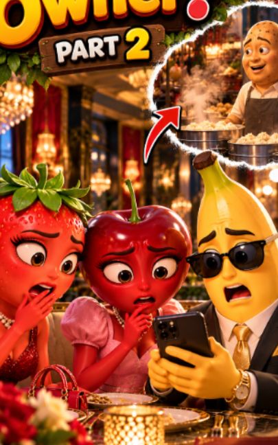 Part 2 | Aakhir Is Restaurant Ka Owner Kaun Hai? 😱🥔 | Comment For Part 3 Aakhir is mysterious rest — AI fruit video by @veggies.universe7