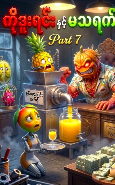 သရက်သီးရဲ့ကလဲ့စား အပိုင်း ၇ the revenge of mango #aistory #foryou #fyp #aifruit #fruitanimation #tre — AI fruit video by @mochitheorangrcat